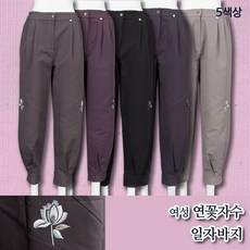 연꽃자수