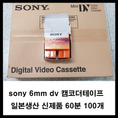 dv6mm테이프
