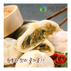 [푸른강산애] 영양가득 발효왕만두 1200g_2팩 기획, 1400g, 2팩