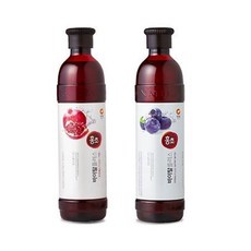 청정원 홍초 바이탈플러스 (석류1+블루베리1) 900ml, 1세트