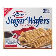 Nabisco 슈가 웨이퍼 크림 필링 3개입, 240g, 1개