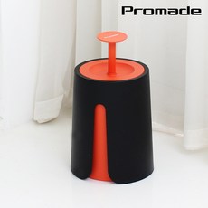 프로메이드 스마트 압축 휴지통 쓰레기통 20L, 블랙
