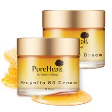 PureHeals 프로폴리스 80 크림 70ml 수분크림, 2개