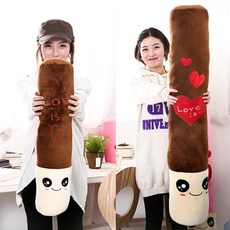[드림에버][빼빼로데이 인기선물] 110cm 60cm 빼빼로쿠션 인형 인기선물 대형인형, 브라운