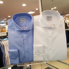 [예작] 와이드카라 슬림핏 긴소매 와이셔츠 멋쟁이 셔츠 화이트