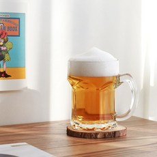 데이즈룸 유로 비어머그 350ml 4개세트, 1세트