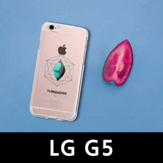 덕&컴 폰케이스 [LG G5 나의 탄생석 젤리케이스 F700] 젤리케이스 하드케이스