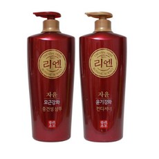 리엔 자윤(모근강화 중건성 샴푸 950ml+윤기강화 컨디셔너 950ml), 1세트