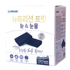 포켄스 강아지 영양제 뉴트리션 트릿 눈&눈물, 빌베리 + 루테인, 1개, 눈물 개선/눈건강