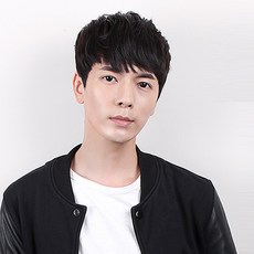 남자투블럭인모부분가발