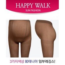 (임부PT/80D)해피워크 고탄력 임산부용 팬티스타킹 고탄력 해피워크 임부PT/80D 썬패션 임산부용