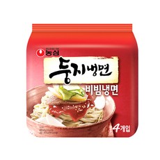 농심 둥지냉면 비빔냉면 162g, 12개