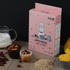 밸리스 강아지 머핀믹스 단호박&크랜베리 70 x 2p / 밸리스 청년들이 만드는 핸드메이드 수제간식, 1개