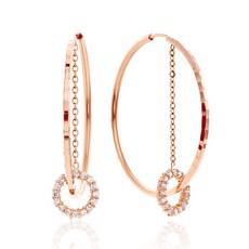 14k써클원터치귀걸이