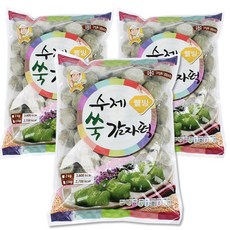 벅스웨이 쑥감자떡 2kg, 3개