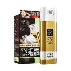  미쟝센 쉽고 빠른 거품 염색 새치전용 3N 흑갈색 1개  상품 이미지