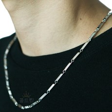 남자백금목걸이