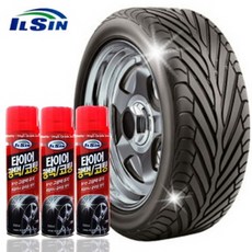  일신 타이어 광택제 타이어코팅제 세정제, 1박스, 550ml 