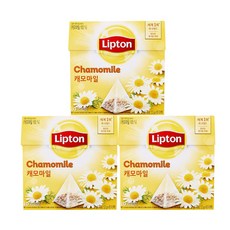 립톤 허브티 캐모마일 1.2gx10T -3개, 3개