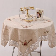 레이스자수식탁러너