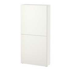 이케아 베스토 벽수납장+도어2 라프비켄 화이트 091.872.01, 단일상품