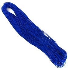 attizone 둥근고무줄 칼라고무줄 타래고무줄 탄성끈, 가는 둥근고무줄(2mm)-파랑