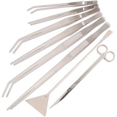 수초용품 수초핀셋 수초가위 수초관리용품, 옵션01 수초핀셋-꺽임형 48cm, 1개