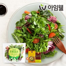 아임웰 루꼴라 허브가든 파우치 샐러드, 12개, 80g