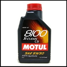 [유로4엔진적용가능] 모튤 8100 X-clean 100% 합성 엔진오일 (5w30/1L)/ACEA:A3 B4 C3, 1개, 설명참조