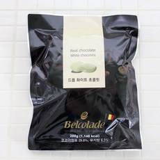 벨코라도 드롭 화이트 초콜릿 200g, 1개