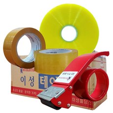 이성 투명 80m 박스테이프 1박스(50개)