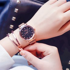 여성뱅글팔찌시계