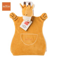 miYim 오가닉애착인형 손가락인형 퍼펫블랭키 애착인형, 몰리 기린인형