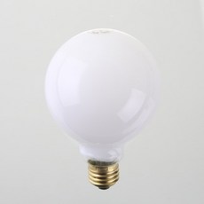 일광 백열 볼전구 G95 40W 투명, 전구색, 1개