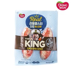 (무료배송) 동원리얼 랍스타 더킹 랍스타맛140g+140g X 2 맛살 게맛살 안주 술안주 김밥, 1470_동원리얼 랍스타 더킹 랍스타맛140g+140g  X 2