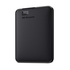 WD Elements Portable 휴대용 외장하드 - USB 3.0, 블랙, 2TB