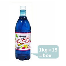 슬러시원액 파파야맛 1박스(1kg 15병) 한국이안스 정품, 단품, 1kg, 1개