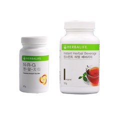 허벌라이프 티세트, 엔알지티 60g 1개 + 허벌 베버리지 102g 1개, 1세트