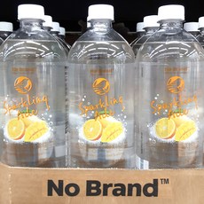 노브랜드 스파클링 오렌지 망고 1L, 3개
