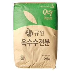 큐원 옥수수전분 20kg non-GMO, 1개