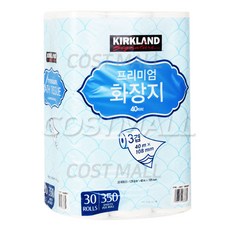 커클랜드 프리미엄 화장지 3겹 롤화장지 30롤, 1팩