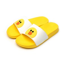 라인프렌즈 몰딩 슬리퍼 샐리