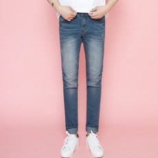 라템 남성용 스판 슬림 일자 워싱 청바지 JM-2024 리뷰후기