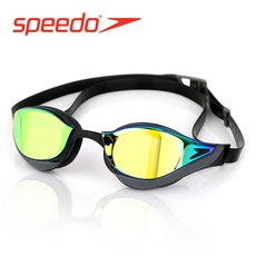 스피도(Speedo) 스피도 수경 미러렌즈 Fastskin 퓨어포커스 8-11779D444 BKGD
