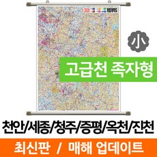 옥천군지도