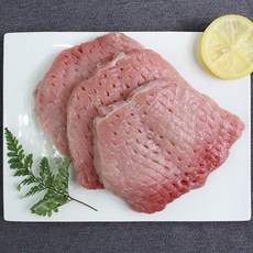 친환경팔도 보성녹차 먹인 한돈 등심(돈까스용) 300g 500g 1kg
