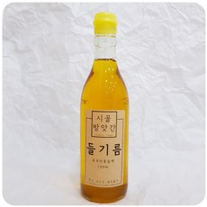 시골방앗간 직접 짠 옛날 들기름, 1개, 350ml