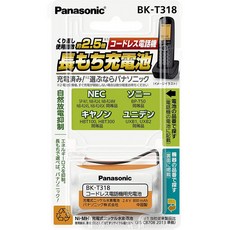 파나소닉 충전식 니켈 수소 전지 무선 전화 기용 BK-T318, 단일상품