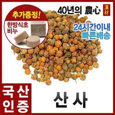 자애인 국산 산사 600g 산사나무열매 산사차 충북제천, 1개