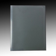 연합화일 A4 둥근쫄대화일 1개 레일클리어홀더 라운드쫄대화일, 대용량 반투명